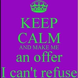 All offers welcome!!